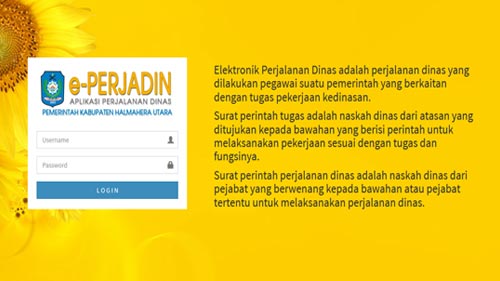 e-PERJADIN (Elektronik Perjalanan Dinas)